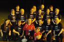 Some of Bolton RUFC's Women's Development Squad, including Calista Kennedy and Eraina Smith (second and third from left)