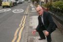 PROJECT: Cllr Kevin McKeon inspecting Darley Street in Horwich