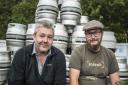 From left, Lee Hollinworth, owner of The Clarence/Silver Street,  and Craig Adams, head brewer.