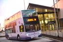 OPEN: The first bus leaves the interchange