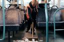 Cleaners are spending up to 25 minutes every day, just removing customer waste from buses.