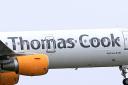 Thomas Cook logo on an aeroplane. Picture: PA Wire.