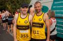 RAC 5k runners Craig Norman and Adam Wills
