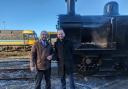 James Daly MP and Richard Holden MP at ELR, Bury