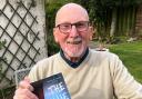 NOVEL: Michael Knaggs with his latest book, The Blue Men