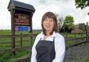 DREAM COME TRUE: Kathleen Bullen serves breakfast at Meadowcroft Barn, Edgworth