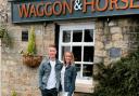 Dave and Kelsey are the new licencees of The Waggon and Horses in Hawkshaw