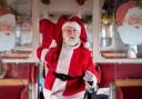 Santa on the Santa Express