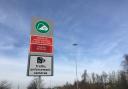 A Clean Air Zone sign in Hollinwood (Picture: LDRS)