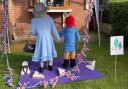 Last year's Totty Scarecrows winner paid tribute to the Queen and Paddington Bear