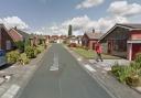 Mountbatten Close in Whitefield, one of the streets on which a house was burgled in the early hours of today, Friday.