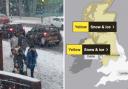 The Met Office says parts of Lancashire could experience the first heavy snow of the winter says a Met Office prediction for Tuesday.