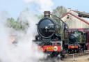 Heritage steam trains will be on show at the weekend event