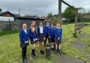 Pupil Leadership Team - Isabelle, Amelia, Isabella, Charlie, Zach and Finley