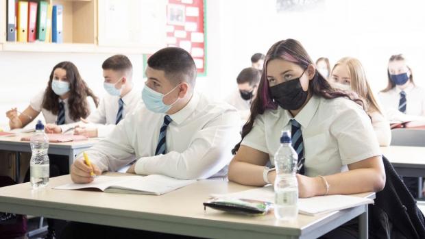 Bury Times: Face masks are required to be worn in secondary schools now (PA)