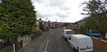 Stolen: The car was found on Cartmel Crescent, Bolton