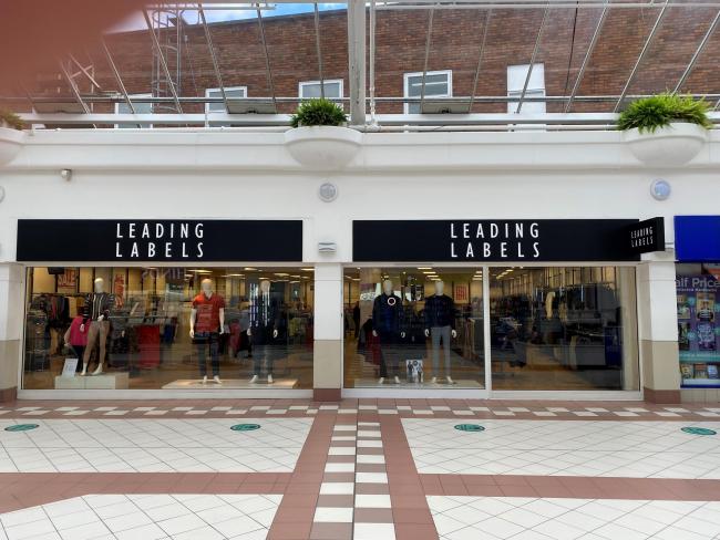 NEWCOMER: Leading Labels has taken over the former Peacocks store in Mill Gate