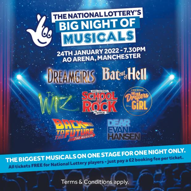 Bury Times: National Lottery's Big Night Of Musicals (Camelot)