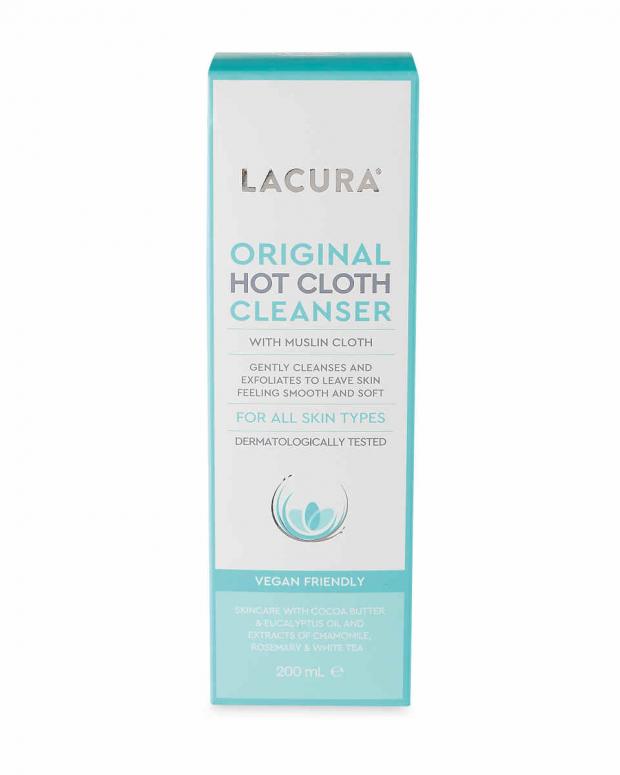 Bury Times: Lacura Original Hot Cloth Cleanser (Aldi)