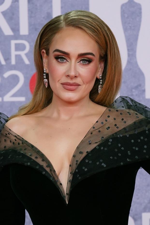Bury Times: Adele attending the Brit Awards 2022. Picture: PA