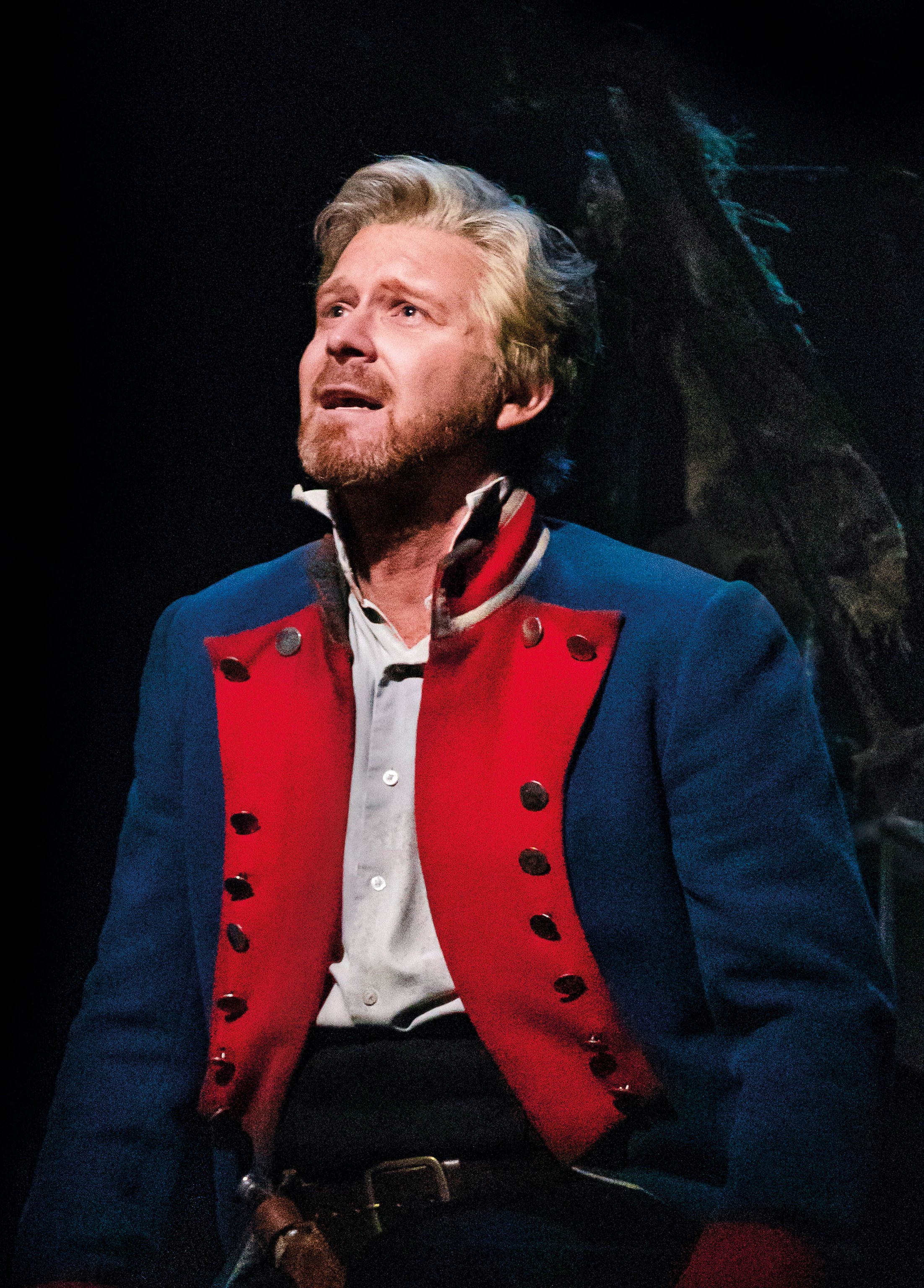 Dean Chisnall in Les Miserables (Picture: Danny Kaan)