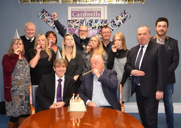 Bury Times: Celebration time at Cardwalls