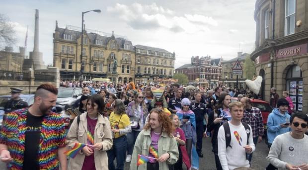 Bury Times: Bury Pride march