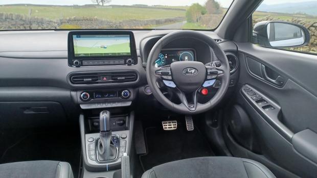 Bury Times: The Kona N's sporty interior is also appealing 