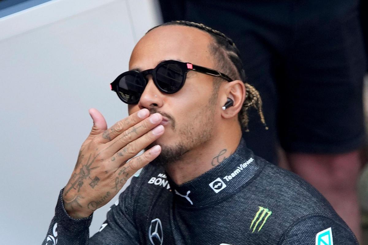 Lewis Hamilton was in the points on Sunday