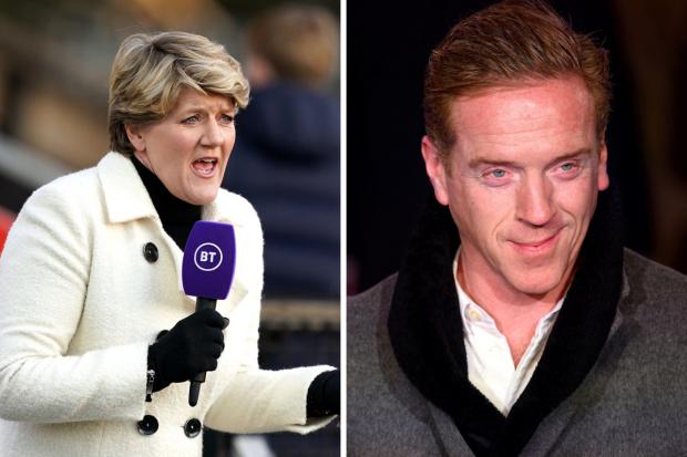 Bury Times: Damian Lewis and Clare Balding. Credit: PA