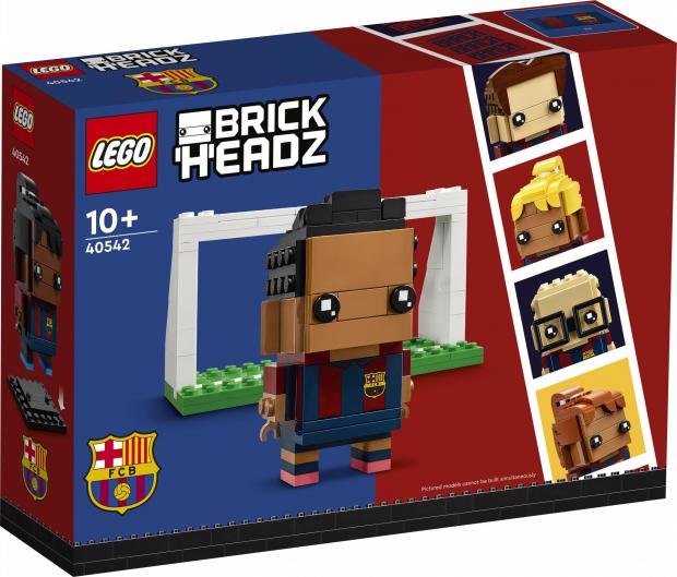Bury Times: LEGO® BrickHeadz™ FC Barcelona Go Brick Me. Credit: LEGO