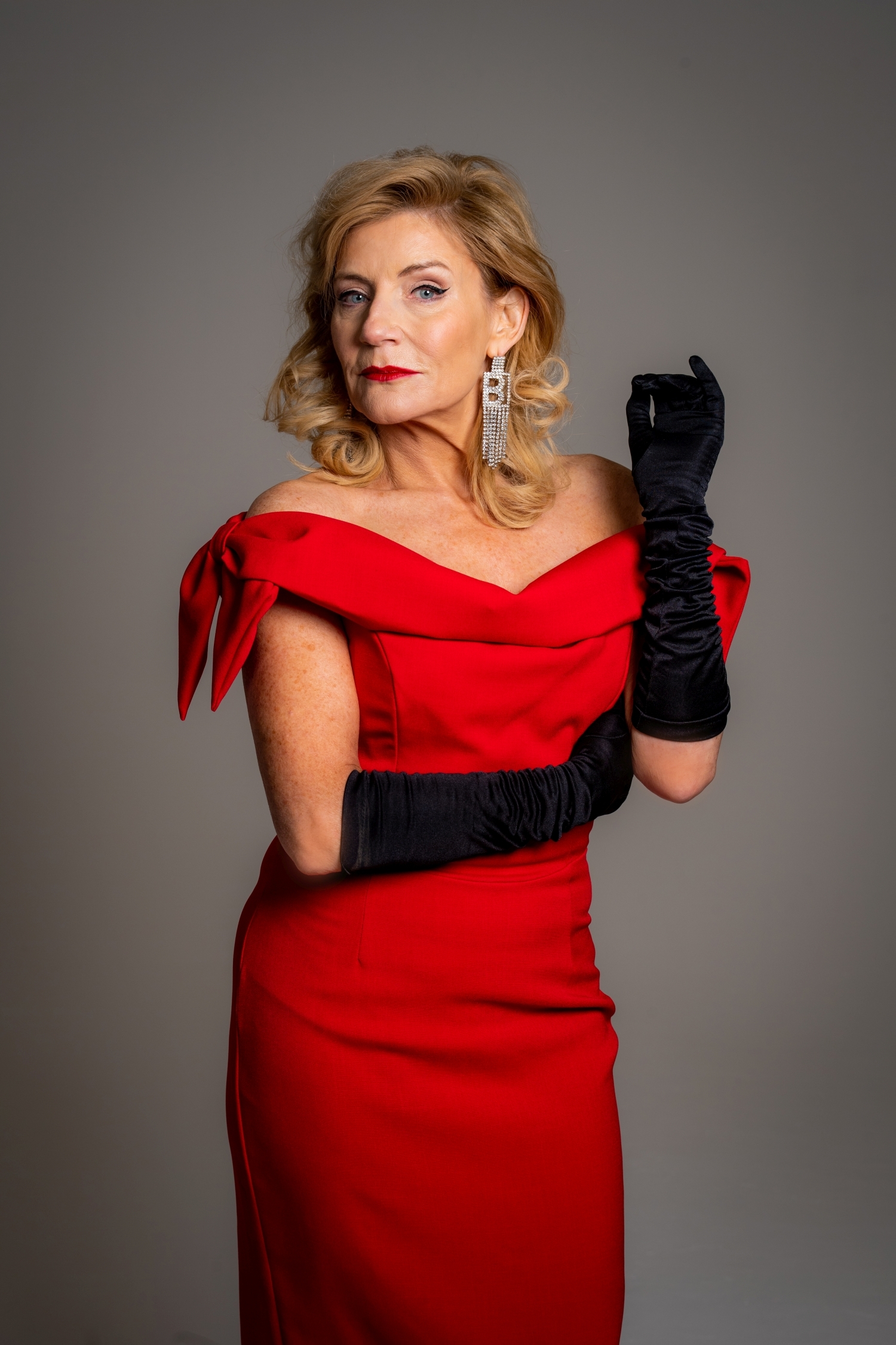 Michelle Collins appears in Cluedo at Southamptons Mayflower Theatre in May 2022 - CRAIG SUGDEN
