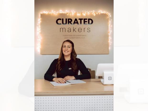 Bury Times: Retail Business Finalist, Megan Jones of Curated Makers 