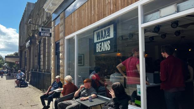 Bury Times: Outside Wax and Beans, Bury 