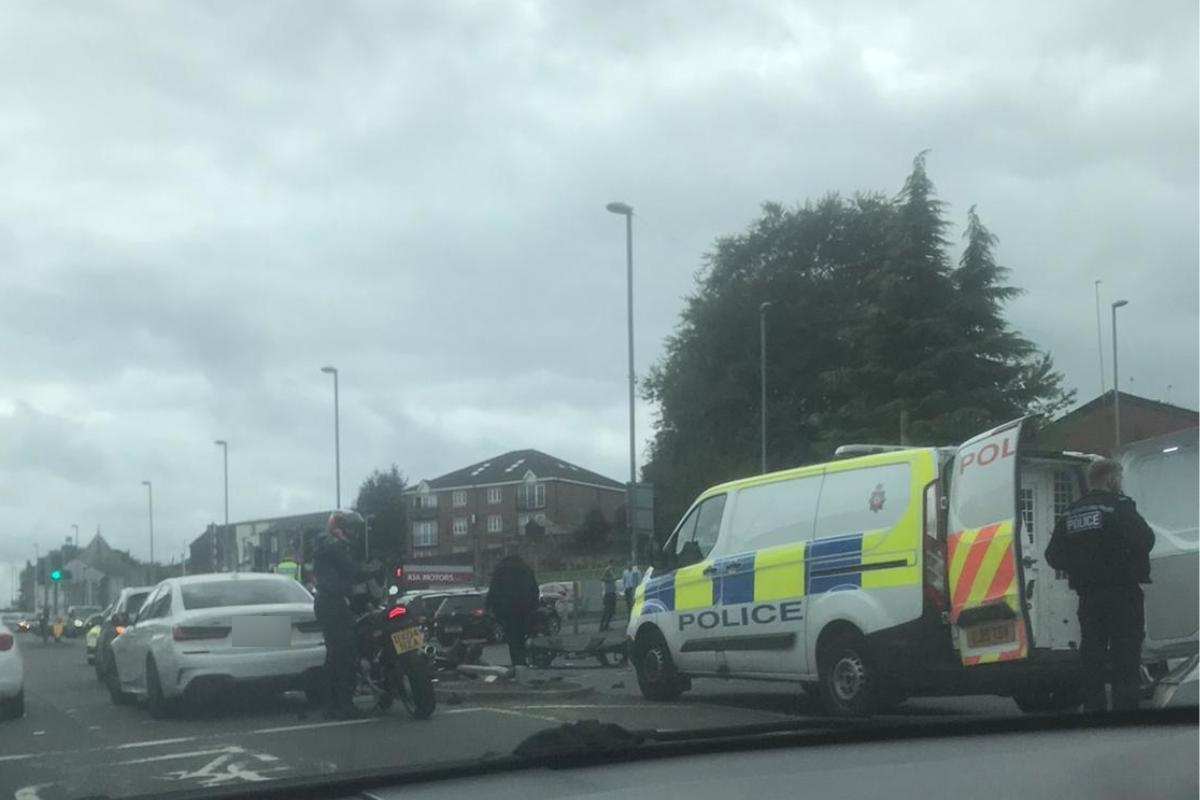 Emergency services called to Ainsworth Road, Bury, after crash