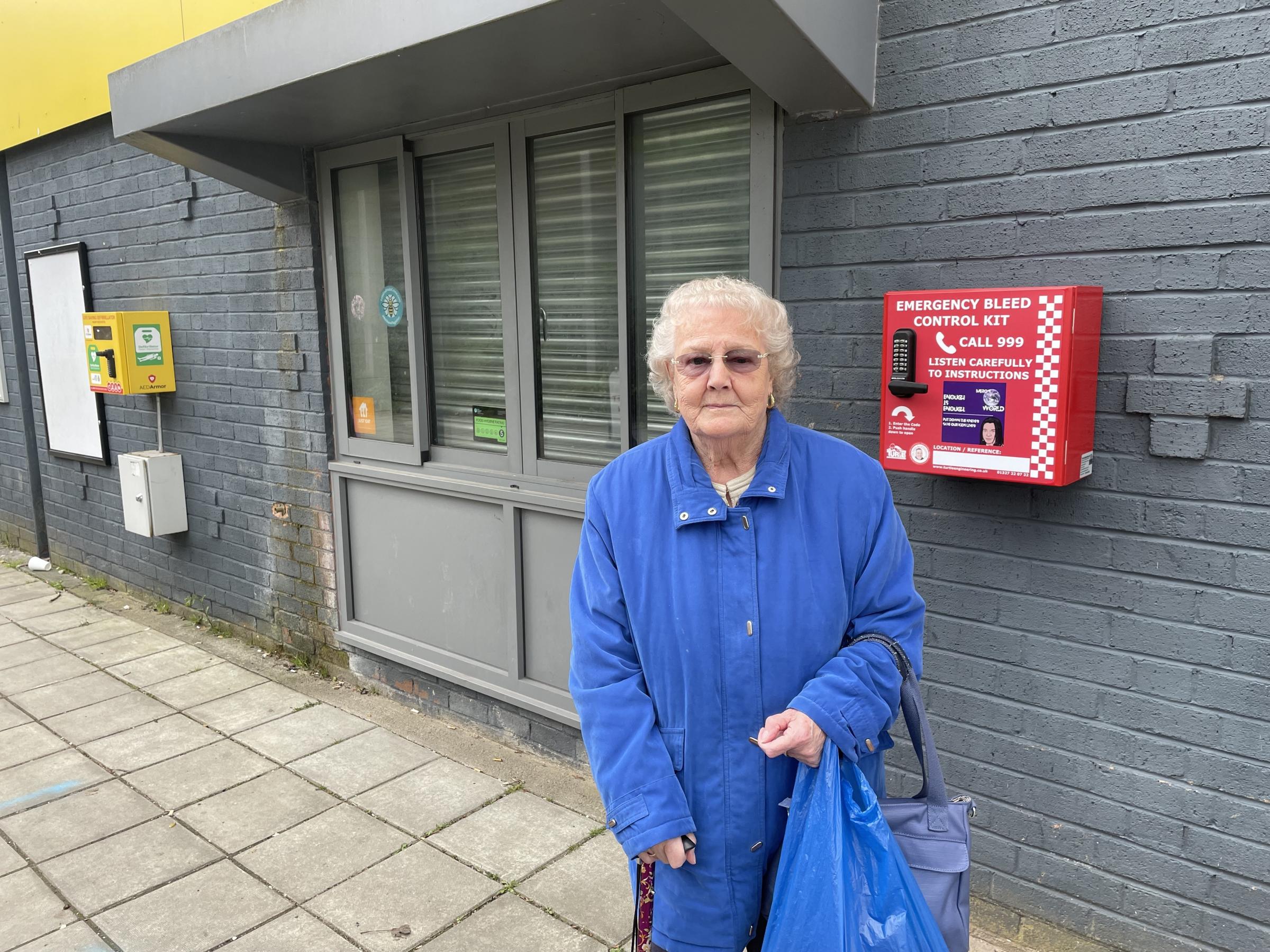 Sheila Green, 87, has lived in Radcliffe all her life