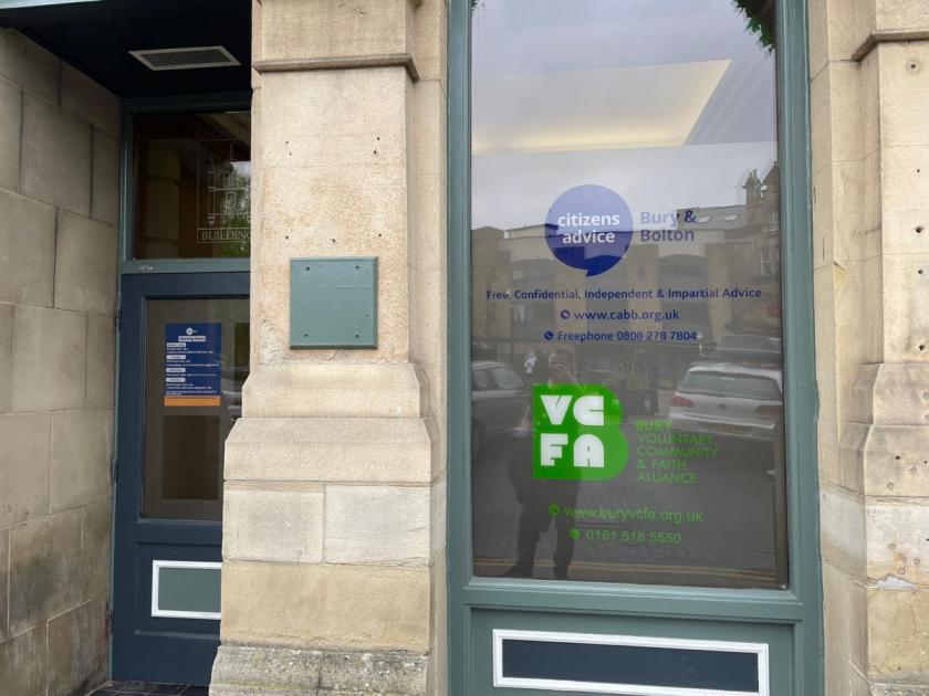 Citizens Advice Bury and Bolton opens town centre branch