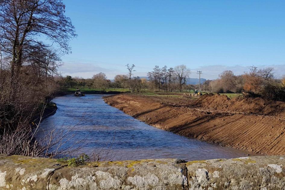 Farmer jailed for ‘outrageous’ illegal bulldozing of riverbank has term reduced