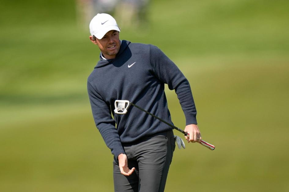 Rory McIlroy ‘fighting something’ at US PGA as Bryson DeChambeau excels