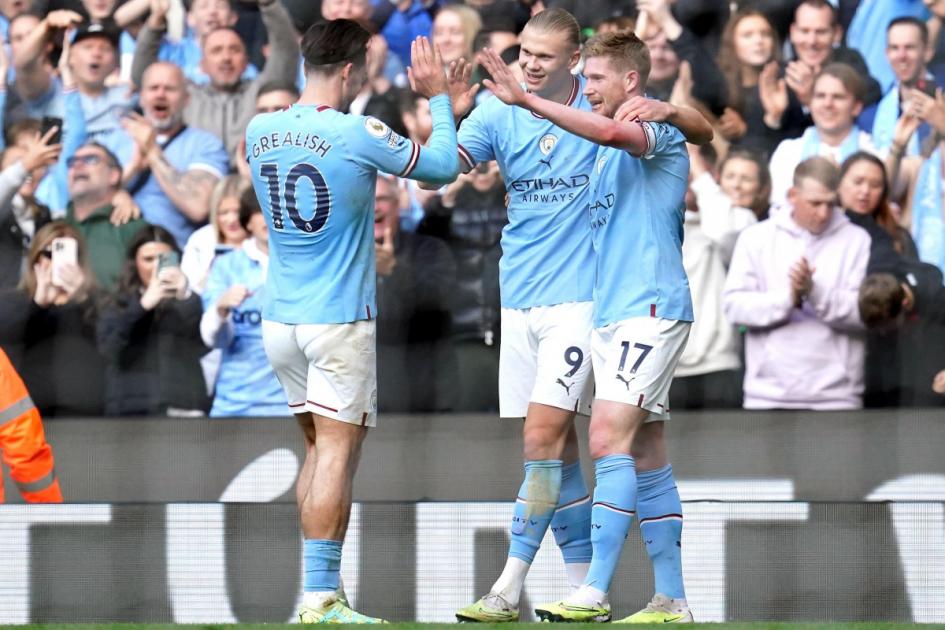 Erling Haaland and Kevin De Bruyne lead key men in Manchester City title triumph