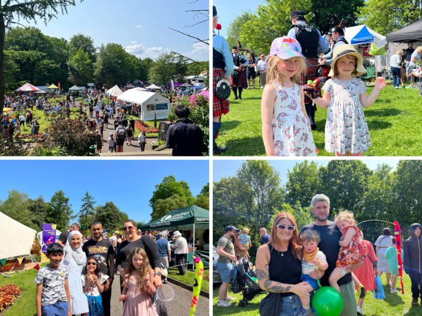 Prestwich Clough Day makes shining return as hundreds flock to park
