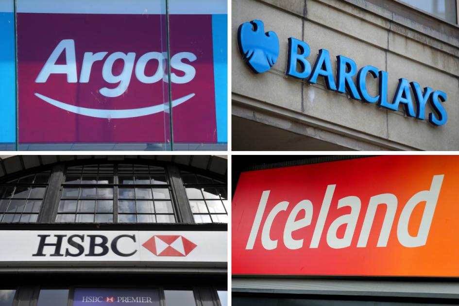 Argos and HSBC among high street stores closing in June 2023