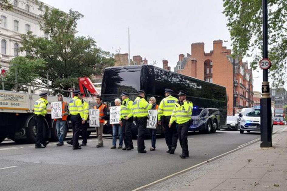 England team bus delayed after Just Stop Oil protests