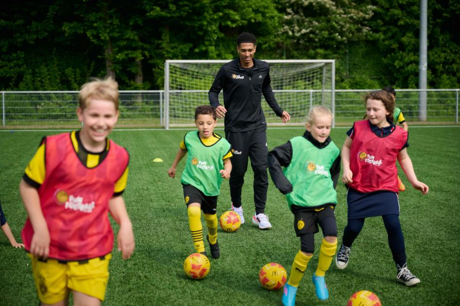 Jude Bellingham determined to inspire the next generation of footballers