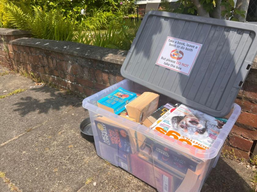 Seddons Farm: Community pull together after book box stolen