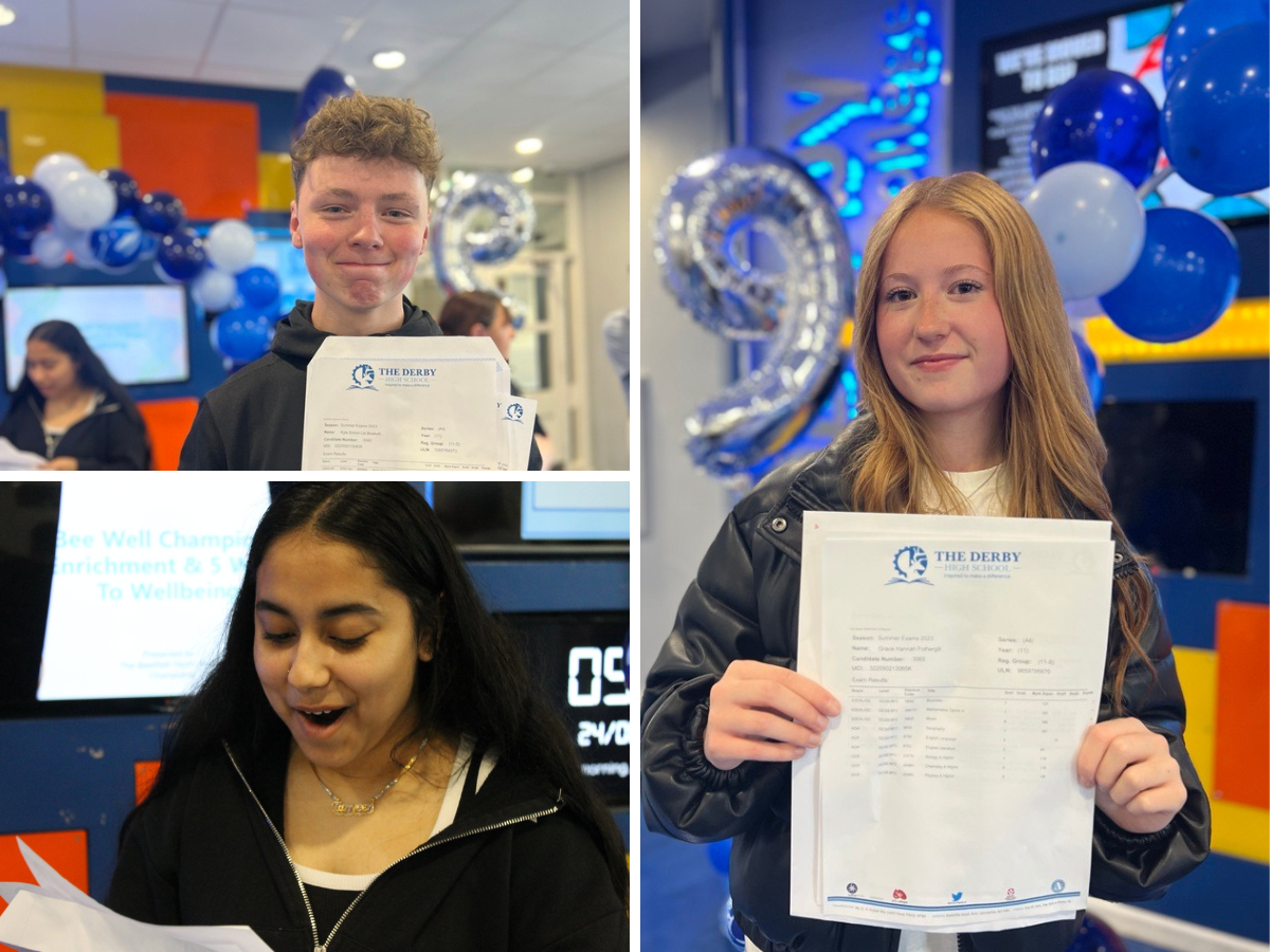 Derby High School 'proud' of pupils after 2023 GCSEs - Vimarsana News