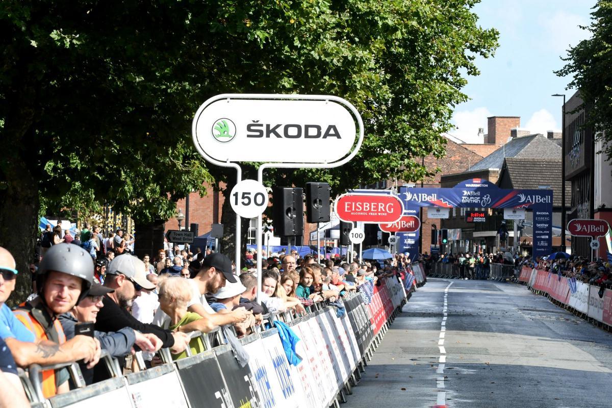 Warrington previously hosted a stage of the mens Tour nof Britain in 2021. Pictures: Dave Gillespie