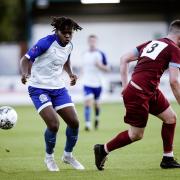 Abs Obasoto has impressed for Bury AFC. Picture: Andy Whitehead