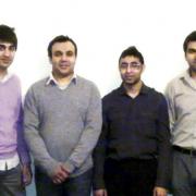 FAMILY BUSINESS: Abdul Rahman, left, with Abdullah, Waheed & Bilal