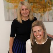 EXPANDING: Funeral directors, from left, Marcia Harvey and Hannah Vaughan in the company’s new premises in Deardengate, Haslingden